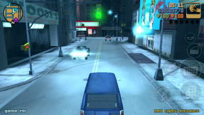 Скриншот Grand Theft Auto III на Motorola Atrix 4G