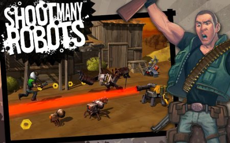 Shoot Many Robots игра для Android