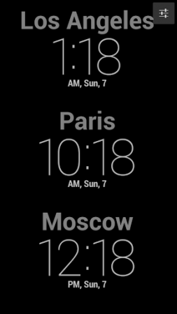 Dock Clock Plus - Виджет часов для Android