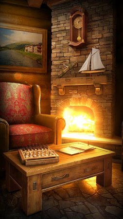 My Log Home iLWP - Интерактивные живые обои